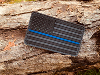 Thin Blue Line 3D PVC Patch