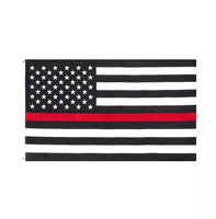 Thin Red Line American Flag