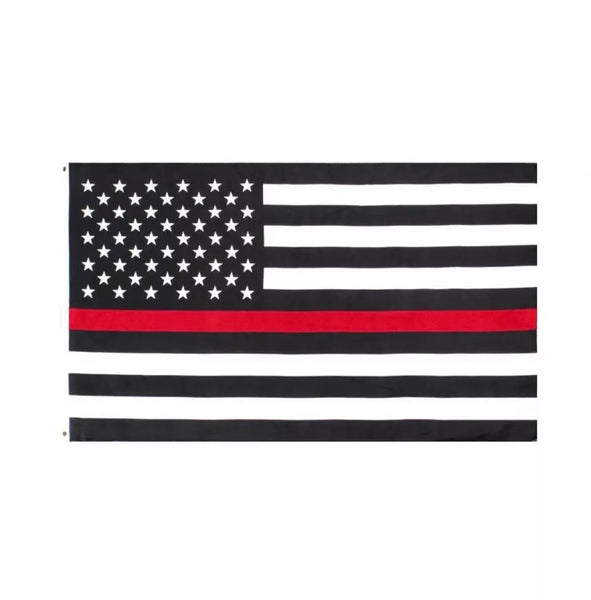 Thin Red Line American Flag